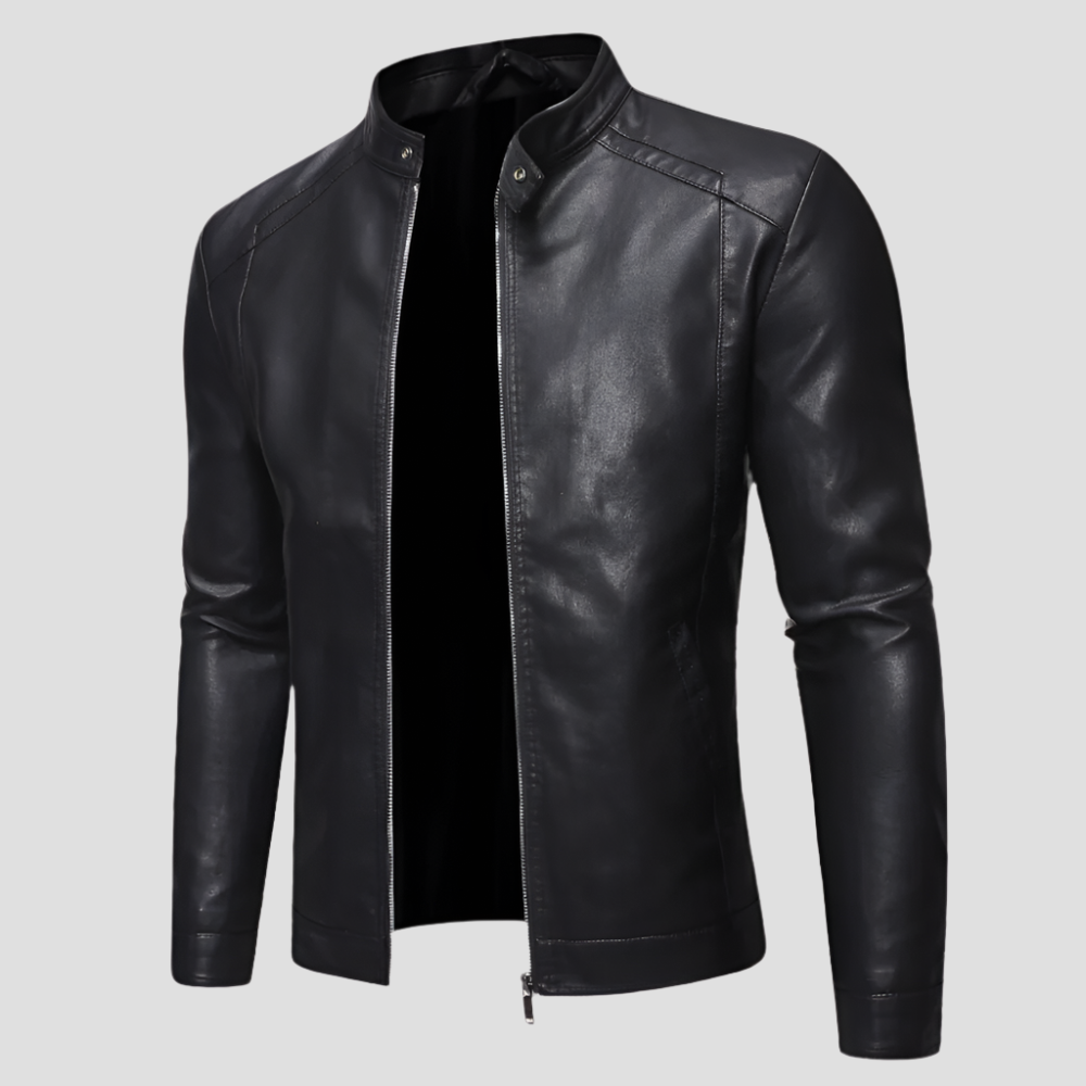 Louis Owen | Classic Leather Jacket