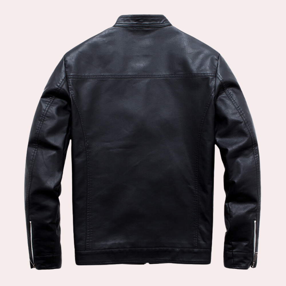 Louis Owen | Classic Leather Jacket