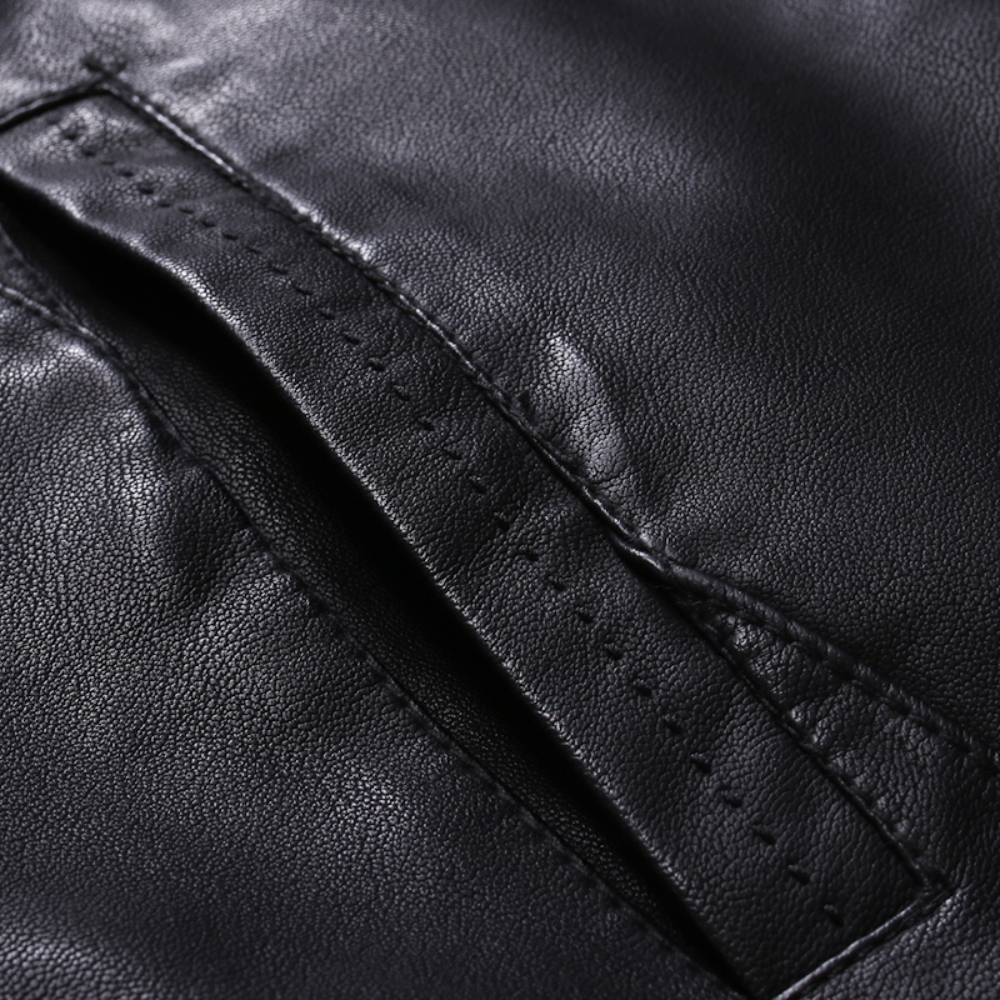 Louis Owen | Classic Leather Jacket