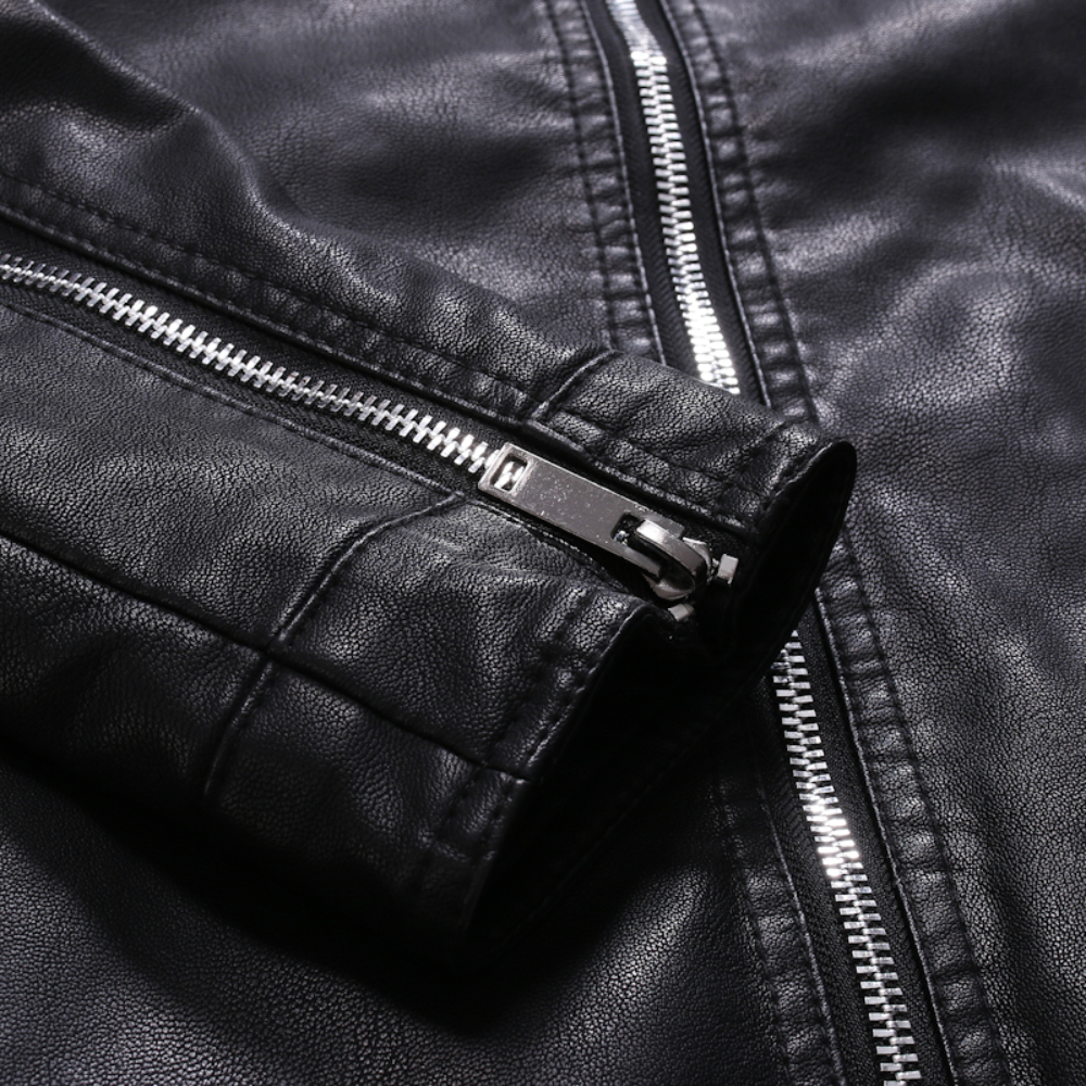 Louis Owen | Classic Leather Jacket